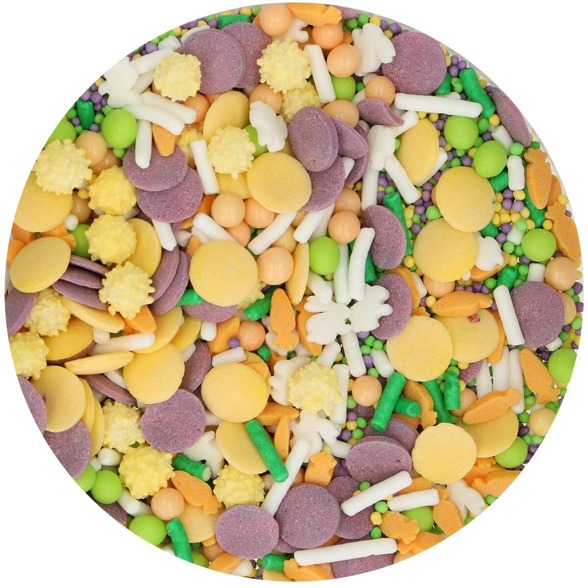 FunCakes Sprinkle Mix 65γρ -HAPPY EASTER - Μείγμα Ζαχαρωτών Πασχαλινό