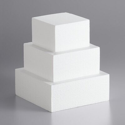 Φελιζόλ Square Cake Dummy -Τετράγωνο 25εκ-ΜΟΝΟ ΓΙΑ ΠΑΡΑΛΑΒΗ ΑΠΟ ΤΟ CAKES BY SAMANTHA