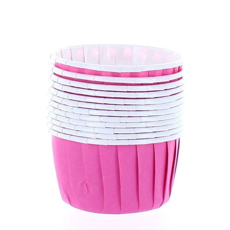 SALE!!! Baked With Love Baking Cups -HOT PINK -Κυπελάκια Ψησίματος 5εκ -Φούξια 12 τεμ