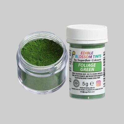 Sugarflair Edible Matt Dust FOLIAGE GREEN - Βρώσιμη Σκόνη Ματ Πράσινο του Φύλλου 5γρ
