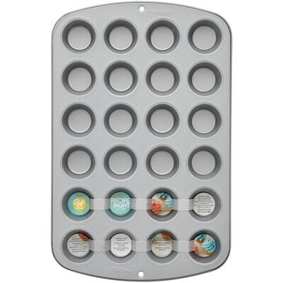 WILTON Baking Tin for 24 MINI Cupcakes -Ταψί για 24 Μίνι Κάπκεϊκς