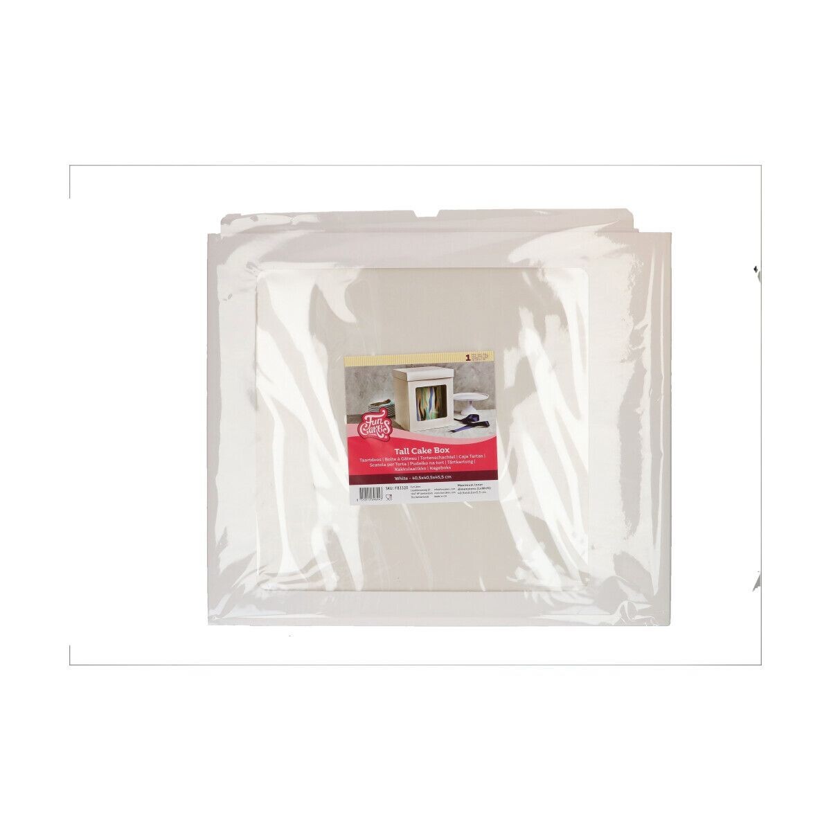 Hard Tall Cake Box -Σκληρό Ψηλό Κουτί 26εκ με Ύψος 29.4εκ ΜΟΝΟ ΓΙΑ ΠΑΡΑΛΑΒΗ ΑΠΟ ΤΟ CAKES BY SAMANTHA
