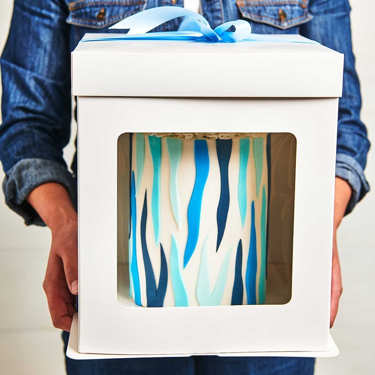 Hard Tall Cake Box -Σκληρό Ψηλό Κουτί 26εκ με Ύψος 29.4εκ ΜΟΝΟ ΓΙΑ ΠΑΡΑΛΑΒΗ ΑΠΟ ΤΟ CAKES BY SAMANTHA