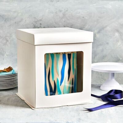 Hard Tall Cake Box -Σκληρό Ψηλό Κουτί 26εκ με Ύψος 29.4εκ ΜΟΝΟ ΓΙΑ ΠΑΡΑΛΑΒΗ ΑΠΟ ΤΟ CAKES BY SAMANTHA