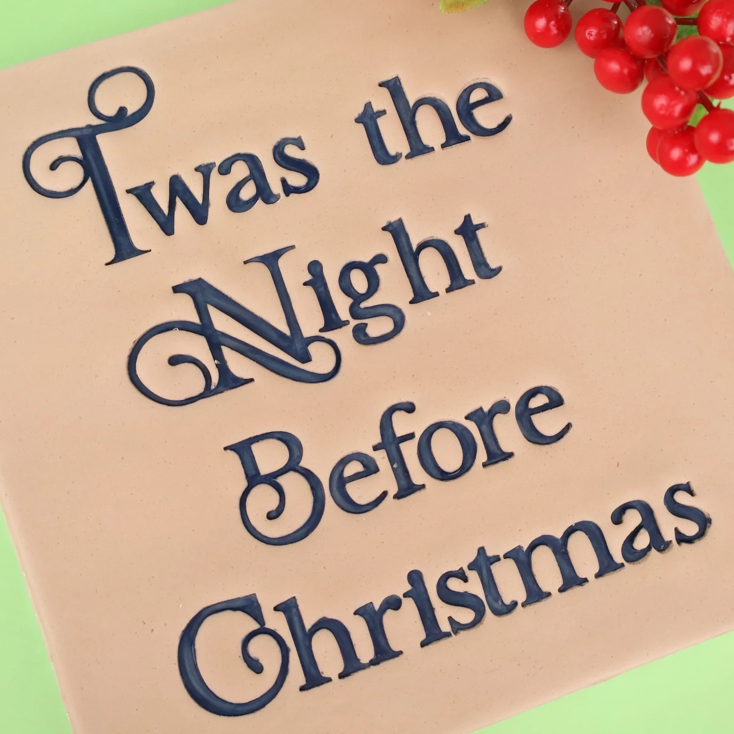 SALE!!! Sweet Stamp -Fonts -LARGE CLASSIC CHRISTMAS - Σφραγίδες Γράμματα Μεγάλο μέγεθος