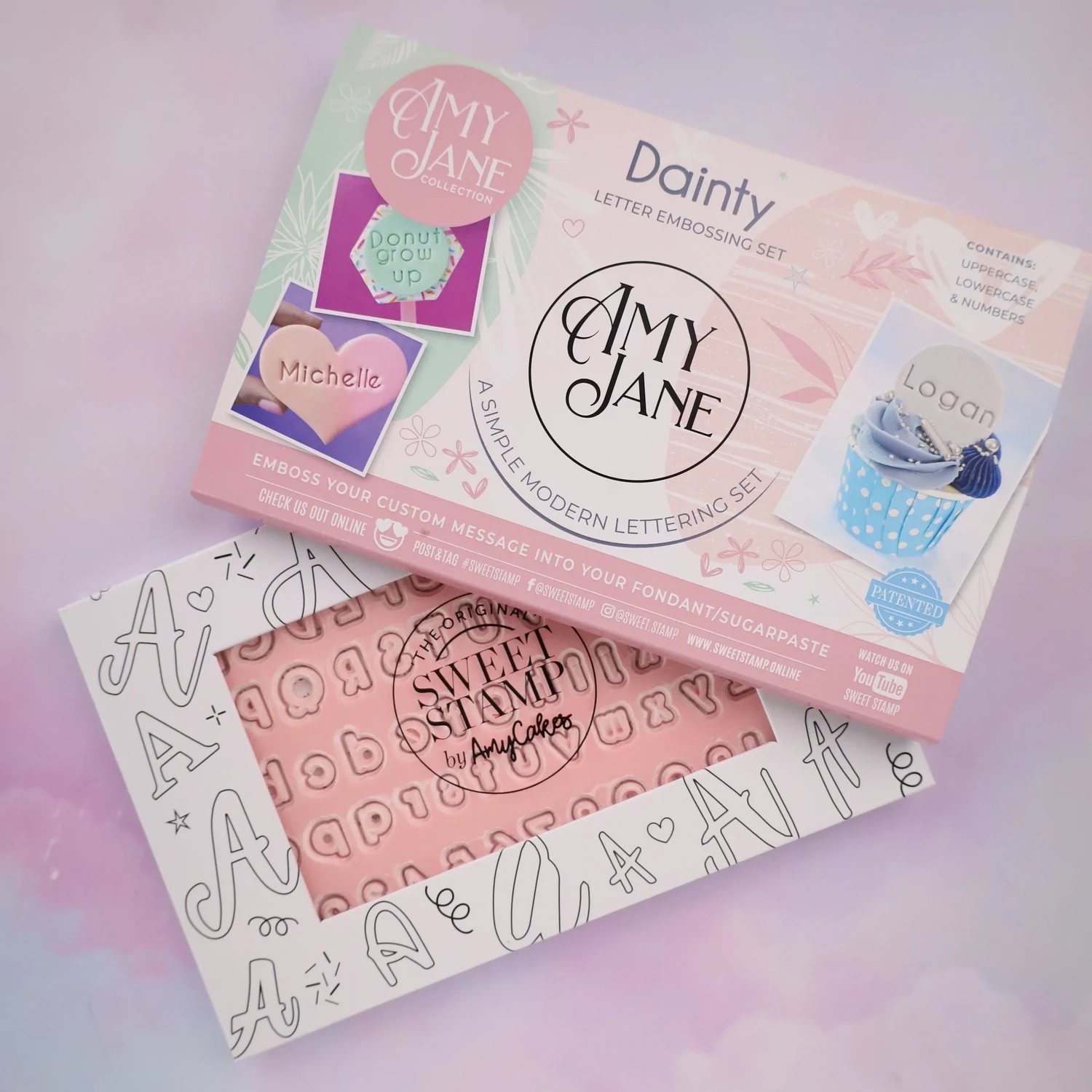SALE!!! Sweet Stamp -Fonts -MINI 'DAINTY - Σφραγίδες Γράμματα, αριθμοί και Σύμβολα
