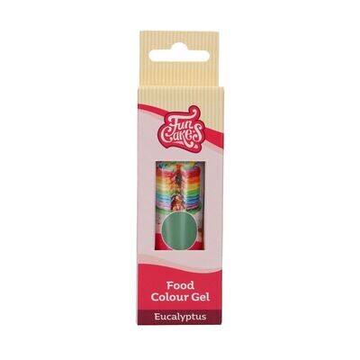 FunCakes FunColours GEL -EUCALYPTUS -Χρώμα Τζελ Πράσινο του Ευκάλυπτου -30γρ