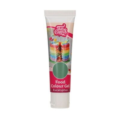 FunCakes FunColours GEL -EUCALYPTUS -Χρώμα Τζελ Πράσινο του Ευκάλυπτου -30γρ