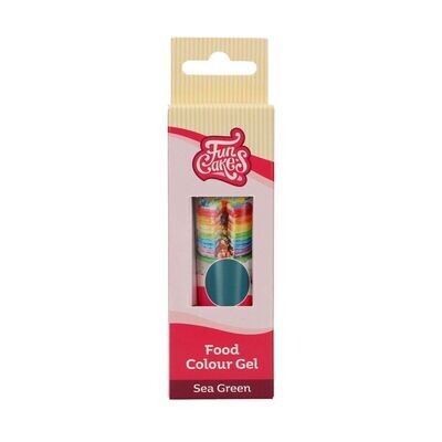 SALE!!! FunCakes FunColours GEL -SEA GREEN -Χρώμα Τζελ Πράσινο της Θάλασσας -30γρ ΑΝΑΛΩΣΗ ΚΑΤΑ ΠΡΟΤΙΜΗΣΗ 08/12/26
