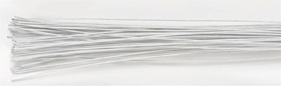 Culpitt Floral Wire -26 gauge -Σύρμα Λουλουδιών -Λευκό 50 τεμ