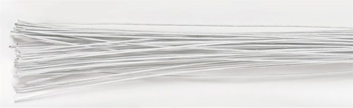 Culpitt Floral Wire -28 gauge -Σύρμα Λουλουδιών -Λευκό 50 τεμ