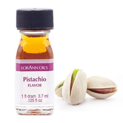 LorAnn Super Strength Flavor 3.7 ml PISTACHIO - Συμπυκνωμένο Άρωμα ζαχαροπλαστικής Φυστίκι