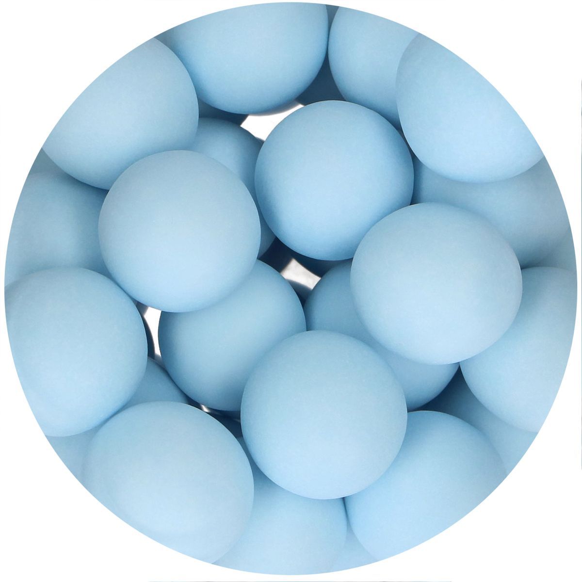FunCakes Choco Crispy Balls - Matt Vintage Blue 130g - Σοκολατένιες Τραγανές Μεγάλες Πέρλες Ματ Γαλάζιο
