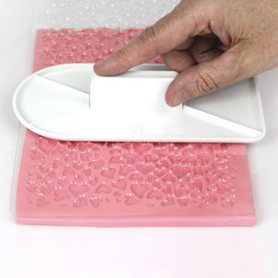PME Impression Mat -MINI HEARTS - Πατάκι Αποτύπωσης Σχεδίου Μικρές Καρδιές