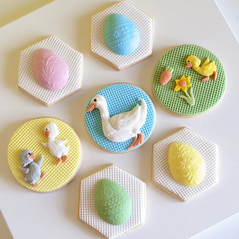 Katy Sue Silicone Mould -DECORATIVE EASTER EGGS-Καλούπι Σιλικόνης Πασχαλινά Αυγά