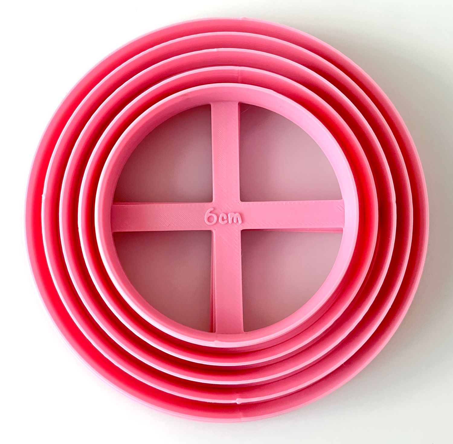 CBS Geo-Cutters -ROUND/CIRCLES - Σετ 5  Στρογγυλά/Κύκλοι 6-10εκ