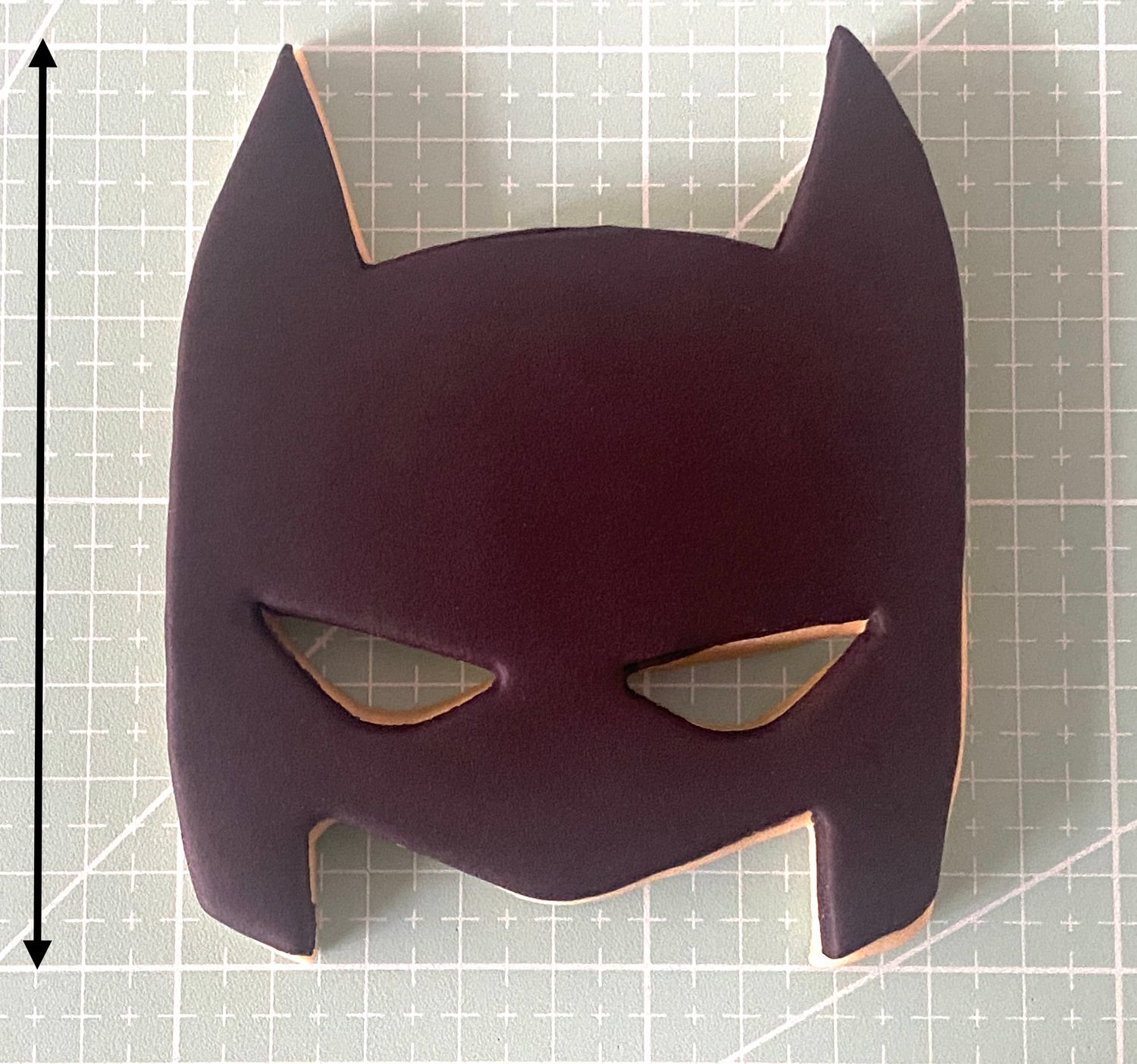 CBS Σετ 2 τμχ κουπάτ BATMAN MASK 8εκ, 9εκ ή 10εκ.- Μάσκα Μπάτμαν