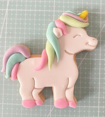 CBS Σετ 12τμχ κουπάτ UNICORN/HORSE 10εκ-Μονόκερος -Άλογο