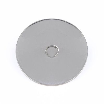 LOYAL Cake Board with Hole - Σκληρός Στρογγυλός Δίσκος ΜΕ ΤΡΥΠΑ 13εκ -10 τμχ