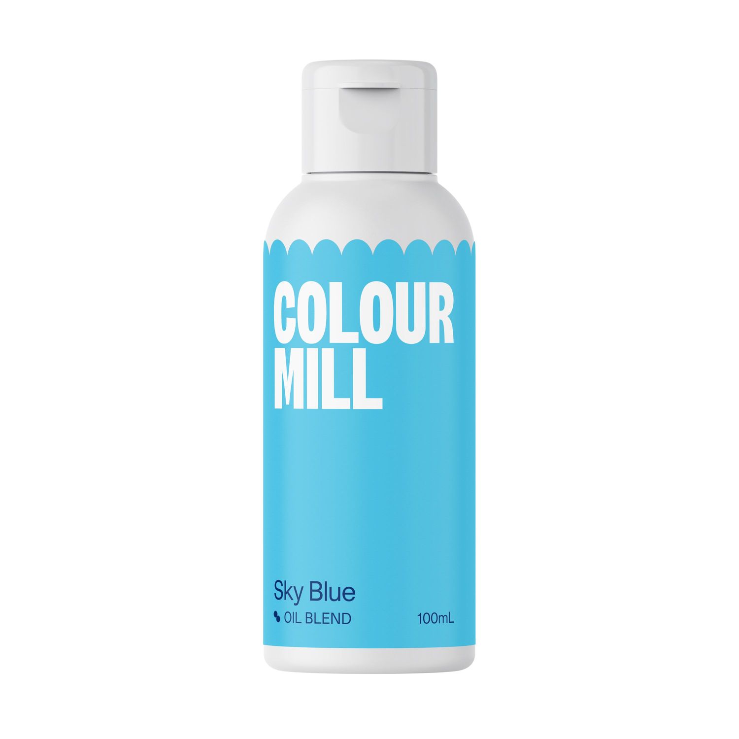 Colour Mill Oil Based Gel Colour - SKY BLUE 100ml - Χρώμα Σοκολάτας σε Τζελ Γαλάζιο