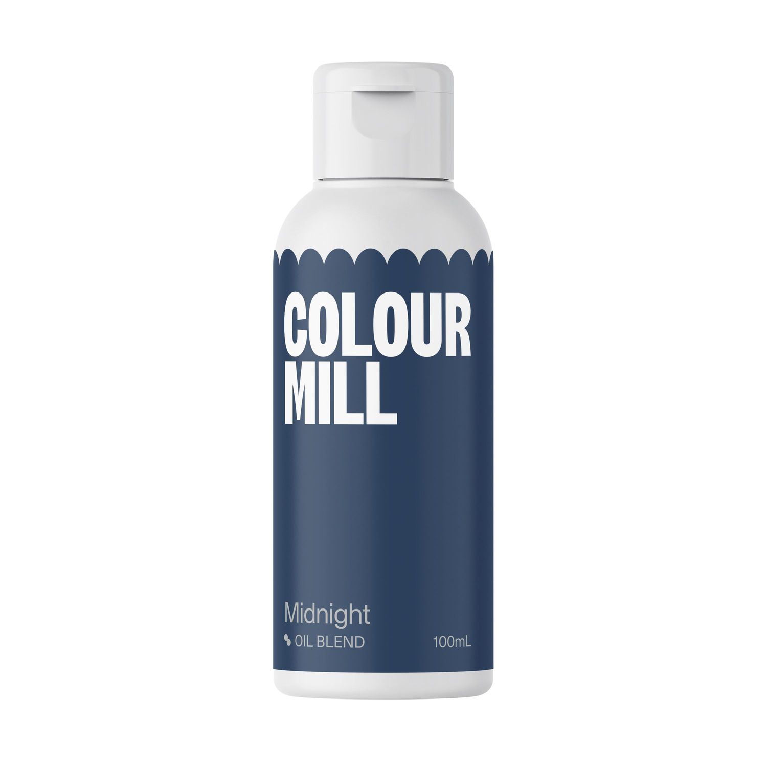 Colour Mill Oil Based Gel Colour - MIDNIGHT 100ml - Χρώμα Σοκολάτας σε Τζελ Σκούρο Μπλε