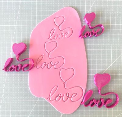 CBS Stamps 'LOVE'' Σφραγίδα. Σχέδιο 1