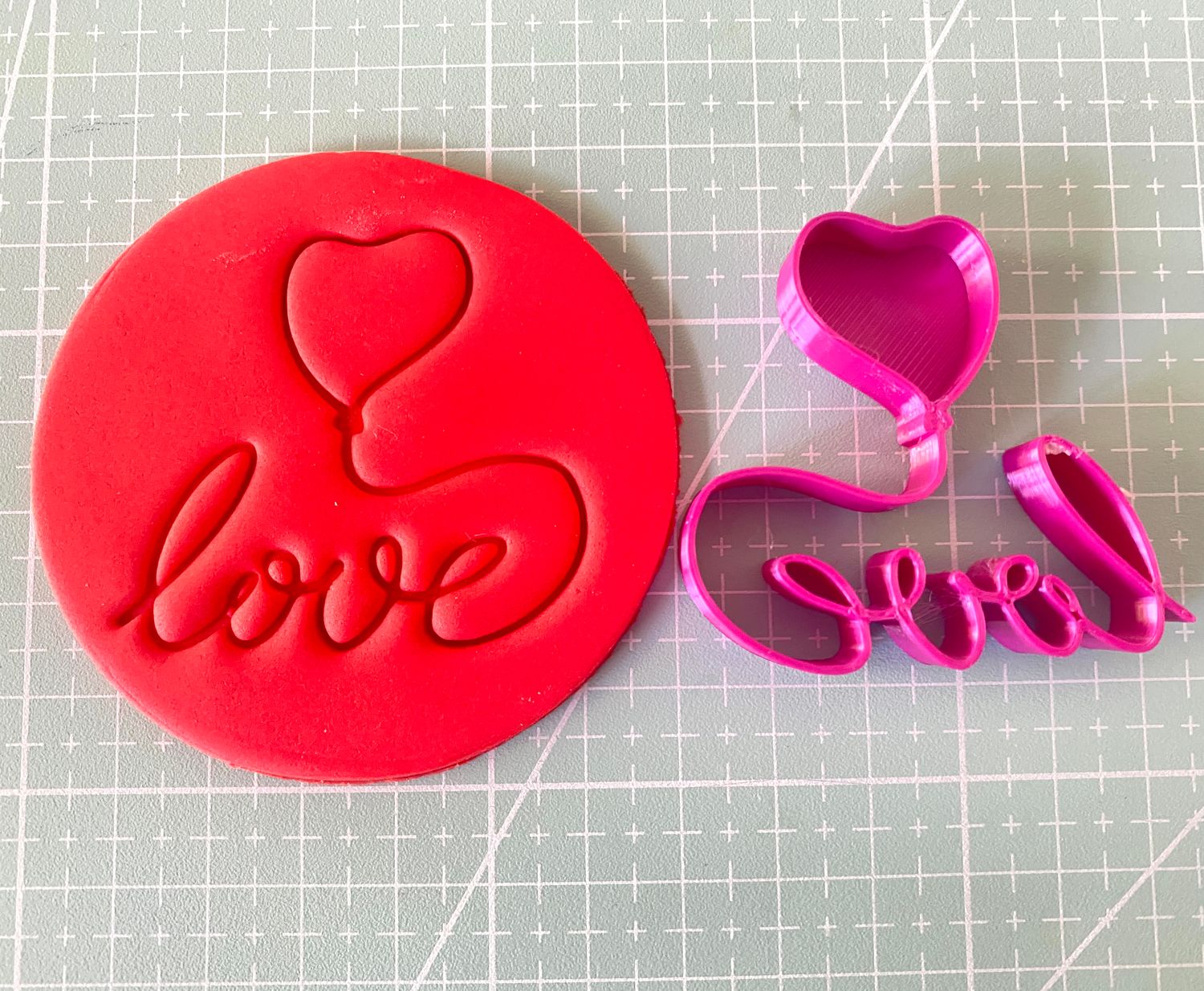 CBS Stamps 'LOVE'' Σφραγίδα. Σχέδιο 1