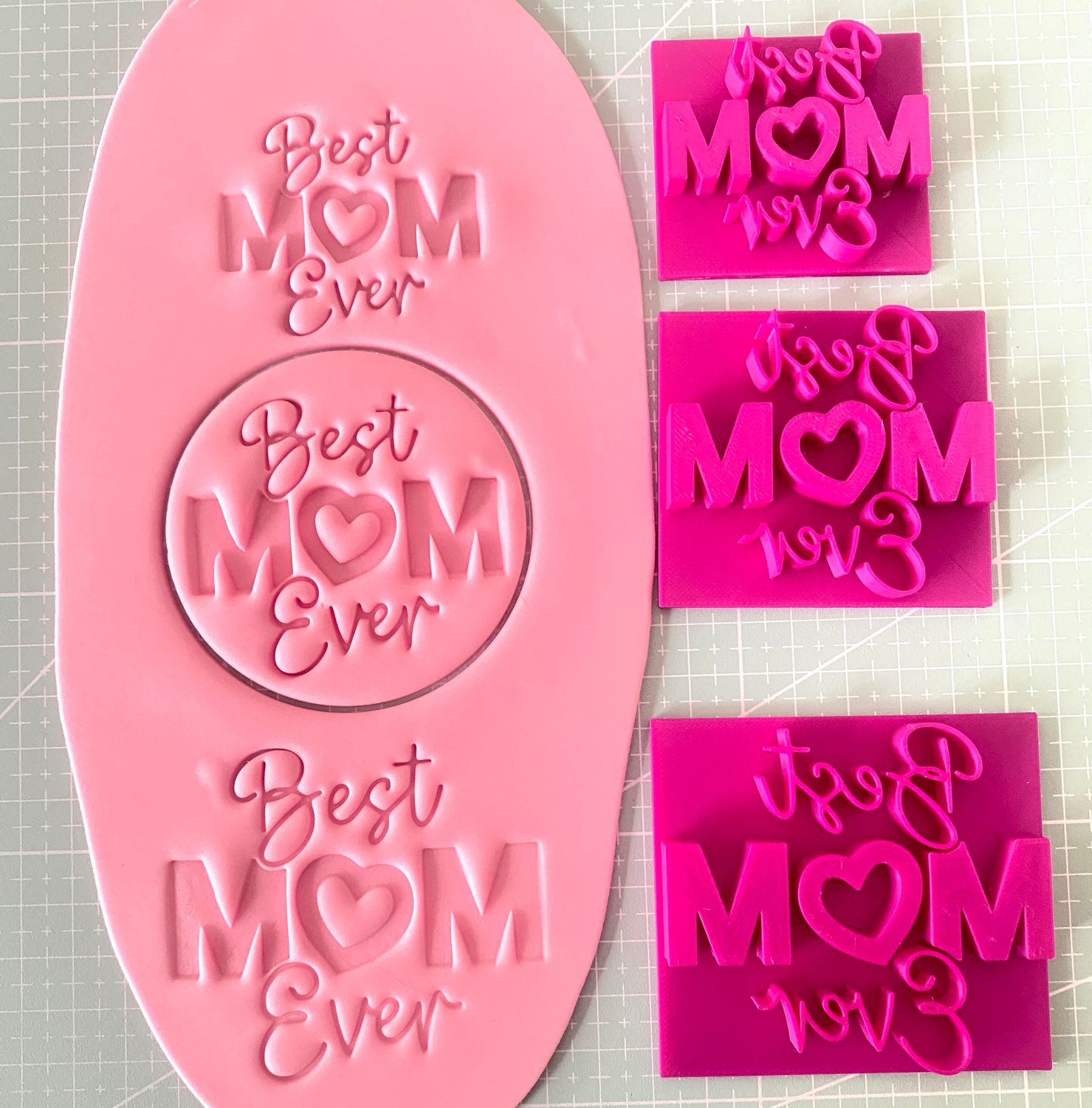 CBS Stamps -Mother's Day Σφραγίδα. Σχέδιο 4