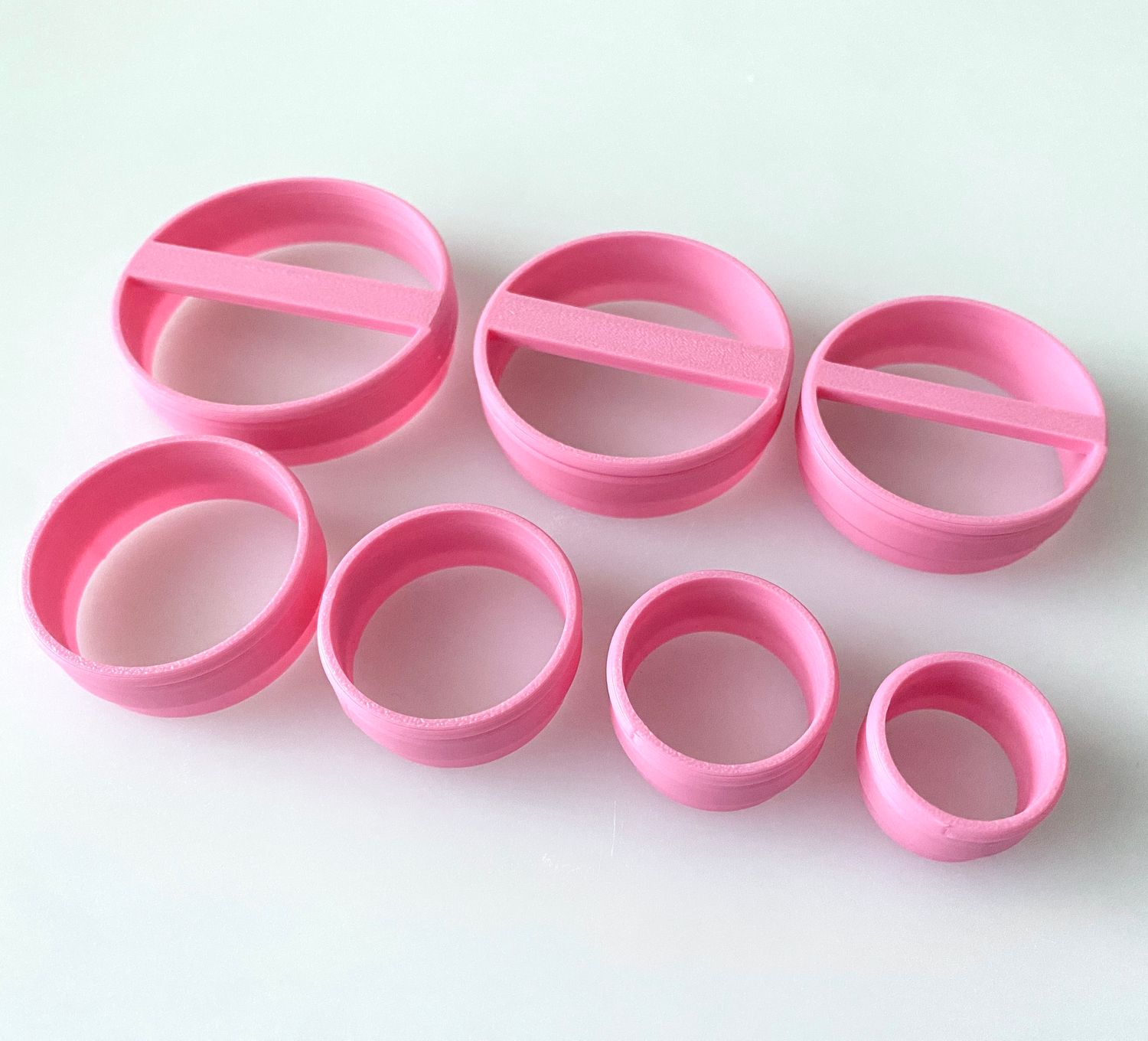 CBS Geo-Cutters -ROUND/CIRCLES - Σετ 7  Στρογγυλά/Κύκλοι 2-5εκ