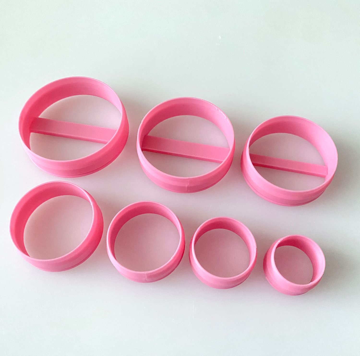 CBS Geo-Cutters -ROUND/CIRCLES - Σετ 7  Στρογγυλά/Κύκλοι 2-5εκ