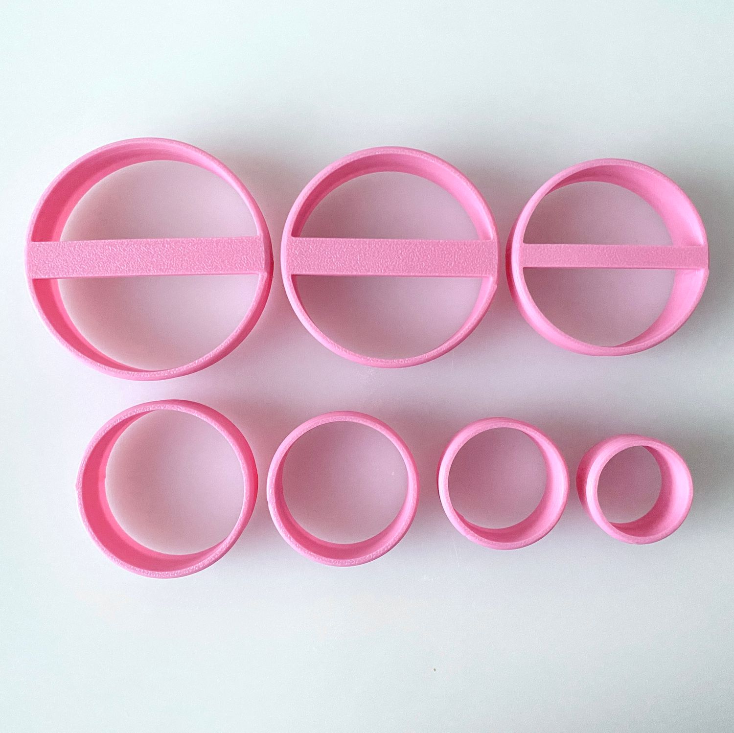CBS Geo-Cutters -ROUND/CIRCLES - Σετ 7  Στρογγυλά/Κύκλοι 2-5εκ