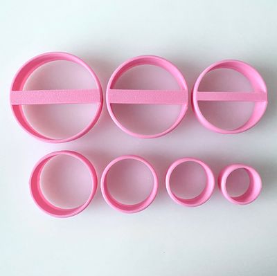 CBS Geo-Cutters -ROUND/CIRCLES - Σετ 7  Στρογγυλά/Κύκλοι 2-5εκ