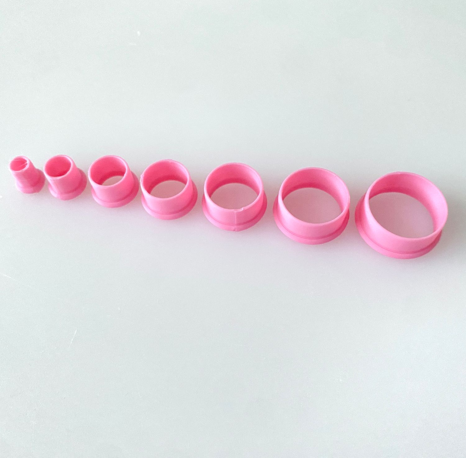 CBS Geo-Cutters -ROUND/CIRCLES - Σετ 7  Στρογγυλά/Κύκλοι 0.5-2εκ