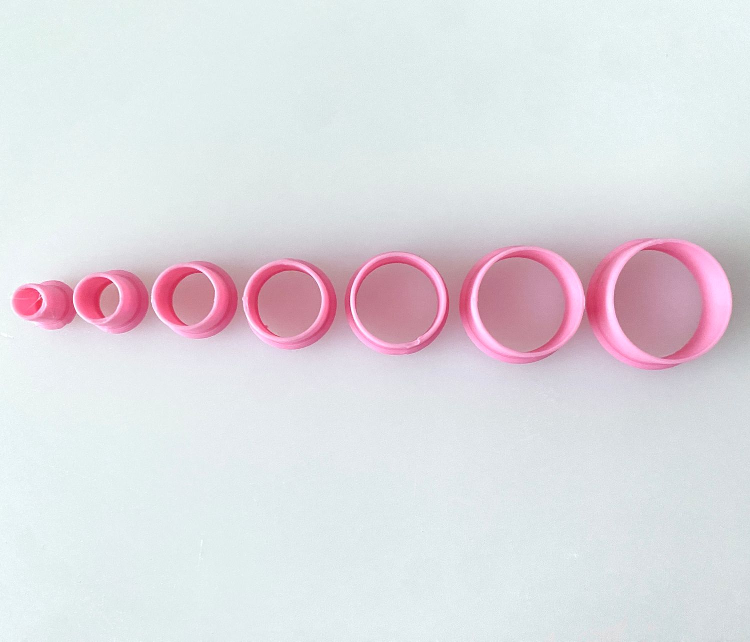 CBS Geo-Cutters -ROUND/CIRCLES - Σετ 7  Στρογγυλά/Κύκλοι 0.5-2εκ