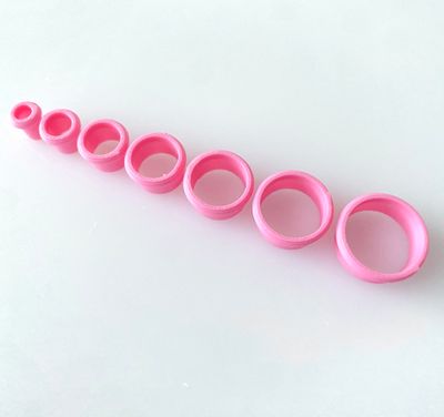 CBS Geo-Cutters -ROUND/CIRCLES - Σετ 7  Στρογγυλά/Κύκλοι 0.5-2εκ