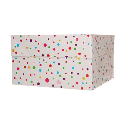 FunCakes Cake Box CONFETTI 10" -Κουτί 25εκ