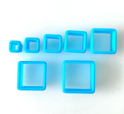 CBS Geo-Cutters -SQUARE - Σετ 7  0.5-2εκ