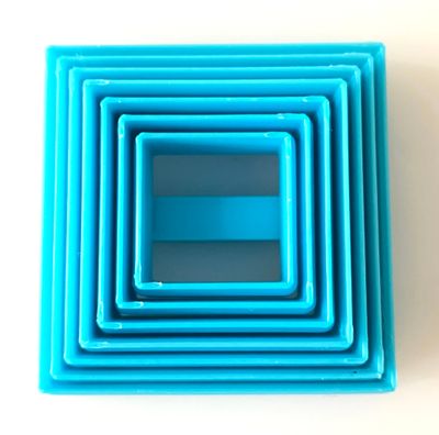 CBS Geo-Cutters -SQUARES - Σετ 7 Τετράγωνα 2-5εκ
