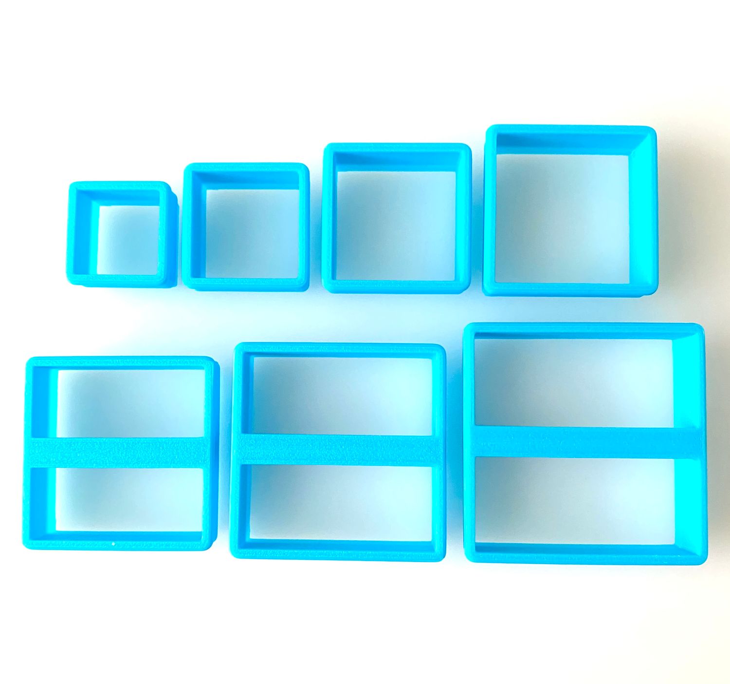 CBS Geo-Cutters -SQUARES - Σετ 7 Τετράγωνα 2-5εκ