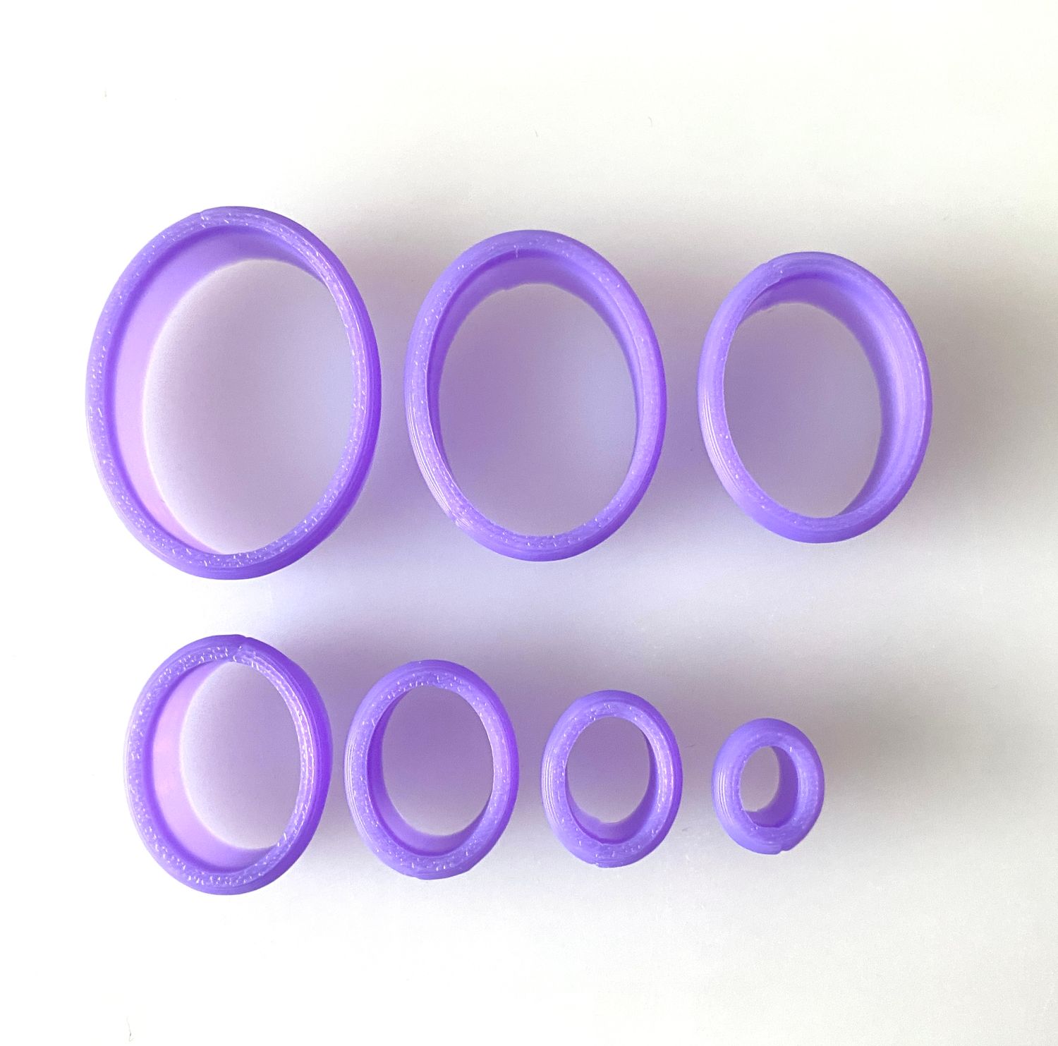 CBS Geo-Cutters -OVAL - Σετ 7  Οβάλ 0.5-2.7εκ