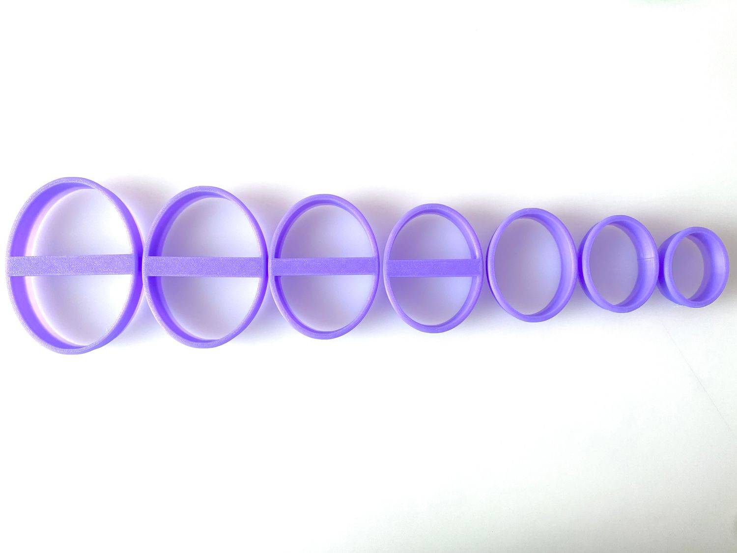 CBS Geo-Cutters -OVAL - Σετ 7  Οβάλ 2-6.8εκ