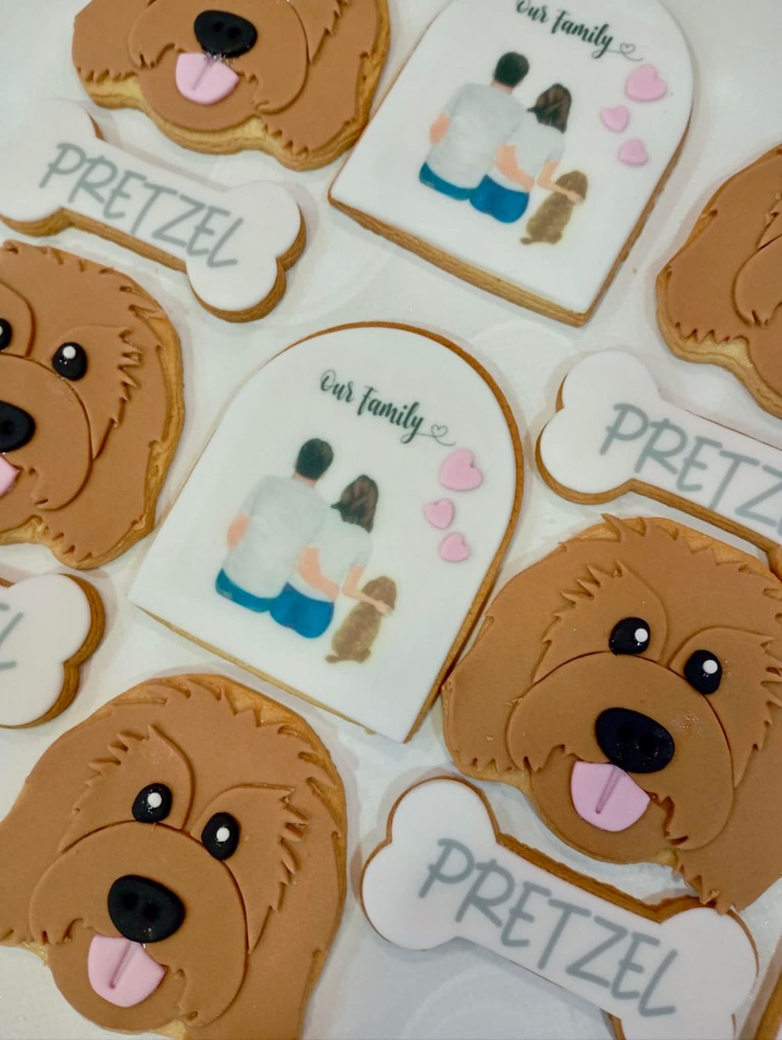 CBS Σετ 7 τμχ κουπάτ  SHAGGY DOG 8εκ, 9εκ, 10εκ-Σετ 7 κουπάτ σκύλος