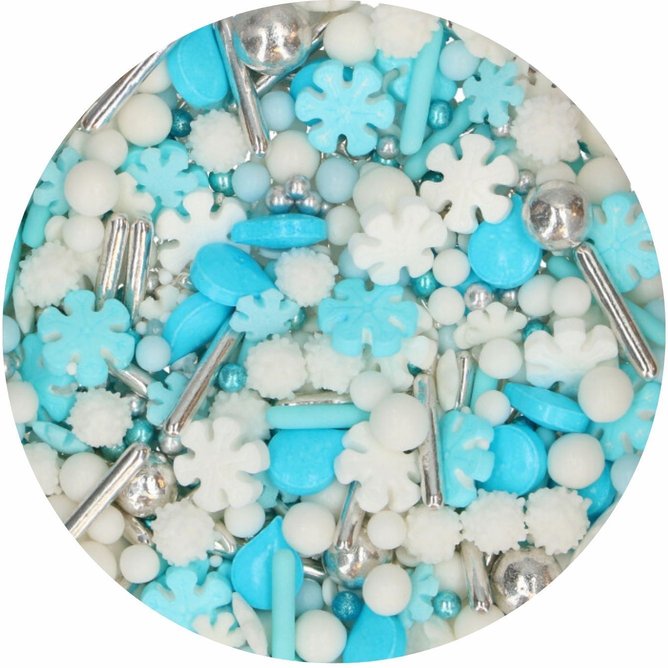 FunCakes 3D Sprinkle Medley - FROSTY WINTERS 70g Ζαχαρωτά