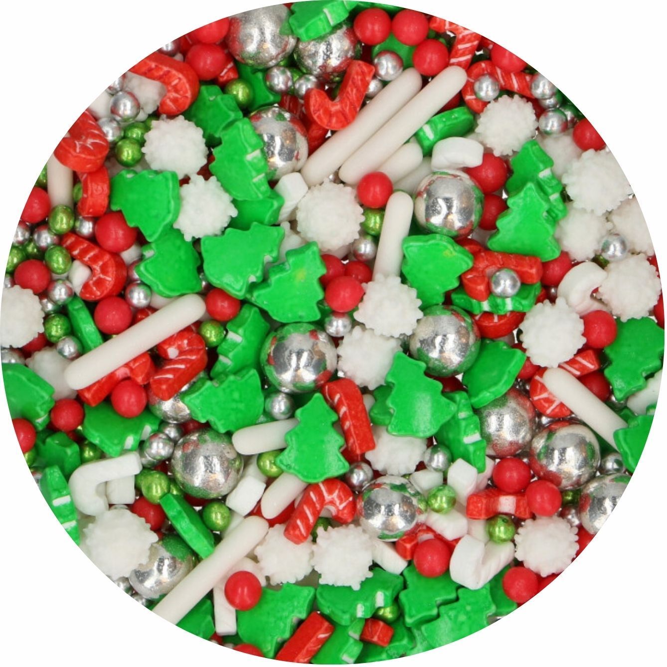 FunCakes 3D Sprinkle Medley -CHRISTMAS WISHES 70g-Χριστουγεννιάτικα Ζαχαρωτά
