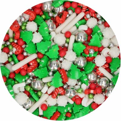 FunCakes 3D Sprinkle Medley -CHRISTMAS WISHES 70g-Χριστουγεννιάτικα Ζαχαρωτά