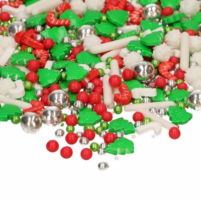 FunCakes 3D Sprinkle Medley -CHRISTMAS WISHES 70g-Χριστουγεννιάτικα Ζαχαρωτά