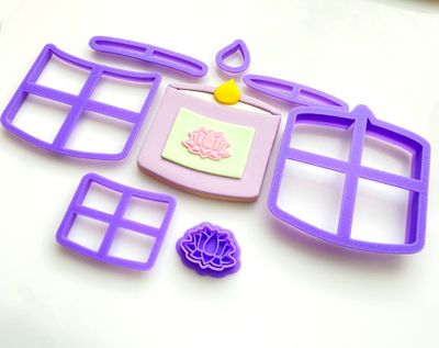 CBS Σετ 8τμχ κουπάτ SPA CANDLE 7εκ, 8εκ, 9εκ -Κουπάτ Κερί Σπα