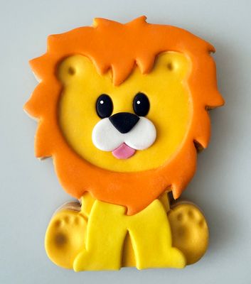 CBS Σετ 8 τμχ κουπάτ BABY LION 9εκ ή 10εκ - Λιοντάρι