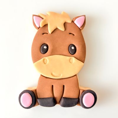 CBS Σετ 10 τμχ κουπάτ BABY ZEBRA/HORSE/UNICORN 9εκ ή 10εκ -Σετ κουπάτ Ζέβρα