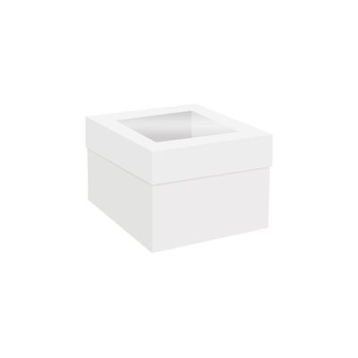 WINDOW BOX 15cm (6") -Κουτί με παράθυρο 15εκ με Ύψος 15εκ